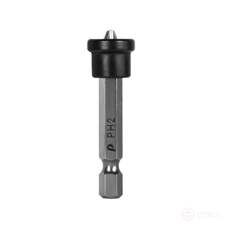 Screwdriver bit PRACTICE "Profi" PH-2 x 50mm for giprok, with limiter (25 pcs), jar (648-373)