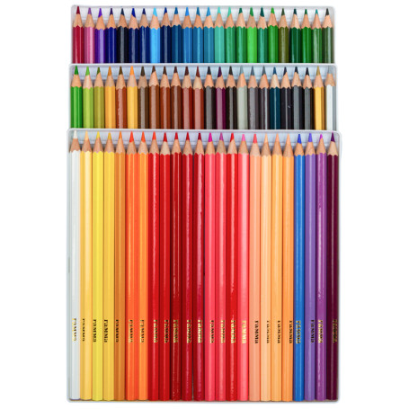 Pencils colored Gamma "Classic", 72 colors, sharpened, cardboard. packaging, European weight