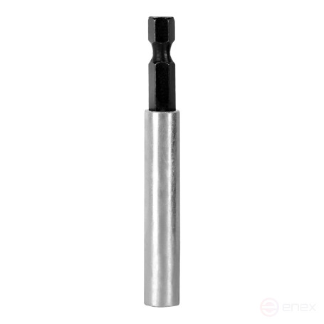 Удлинитель ПРАКТИКА магнитный держатель 75 мм для бит 1/4" составной, (1шт), блистер (773-040)