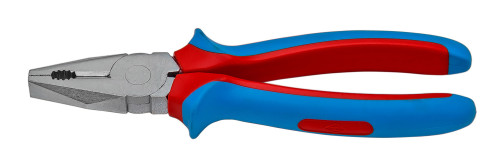 160 mm combination pliers with two-component handles, zinc