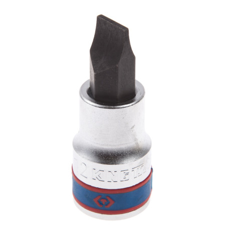 Насадка (бита) торцевая 1/2", Slotted, 12,0х2,0 мм, L = 60 мм KING TONY 402212