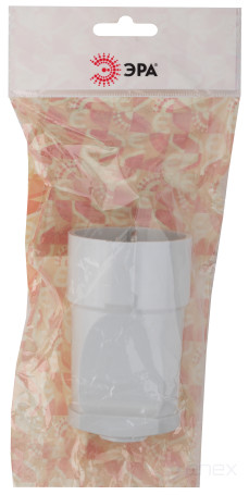 Розетка ЭРА Rx2-W кабельная с заземлением прямая 16A белая