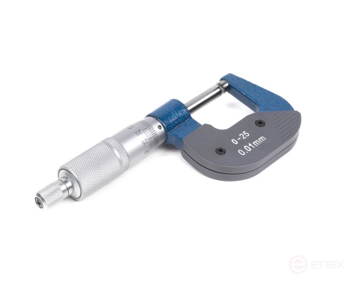 Micrometer smooth MK - 25 0.01 CHEESE