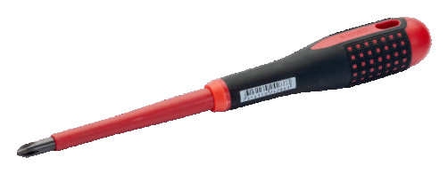 Insulated screwdriver with ERGO handle for Phillips PH2x100 mm screws