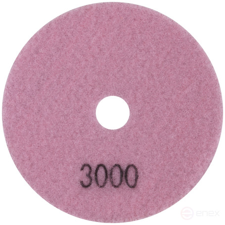 Diamond flexible grinding wheel AGSHK (Velcro), wet grinding, 100 mm, P3000