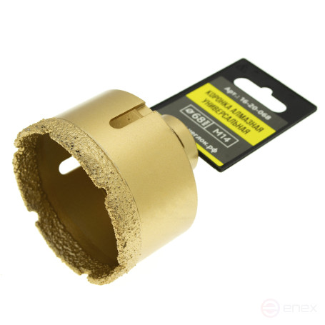 Universal diamond crown for USM 68mm x M14, Cheglock (3/36)