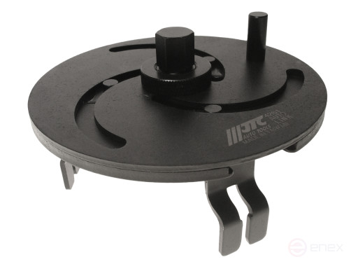 Съемник крышек насосов топливных универсальный 3-х лапый 100-170мм JTC