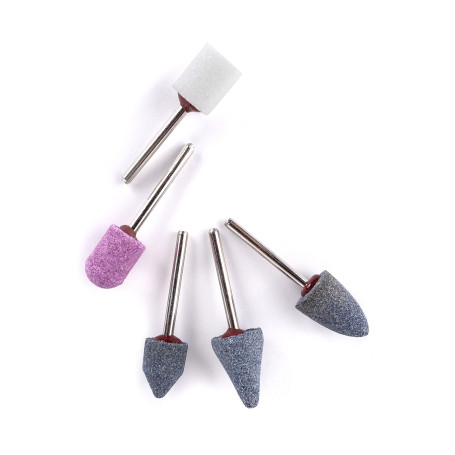 Набор насадок абразивных mini AV Steel 5 предметов