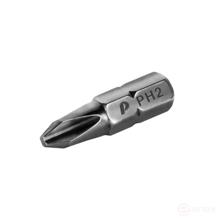 Screwdriver bit PRACTICE "Profi" PH-2 x 25mm (2 pcs), blister (035-578)
