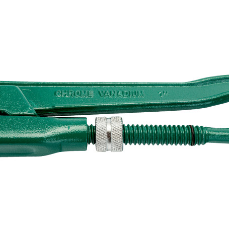 2" Swedish type angled pipe wrench 45°, 530 mm