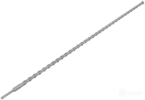 SDS PLUS concrete drill, Profi, W-shaped insert, double spiral, 22 x 1000 mm