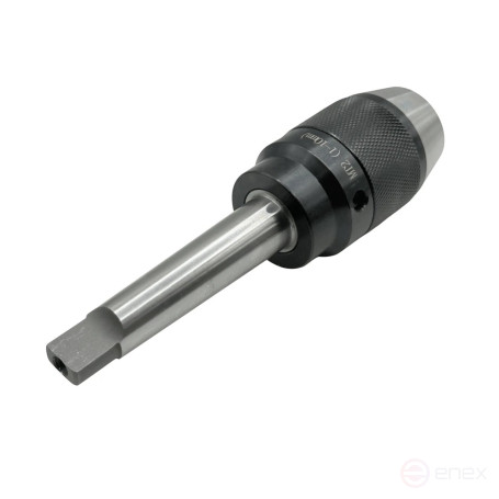 Self-locking drilling chuck PSS 10 (1.0-10.0), with shank KM2, with foot TORNERI T027225