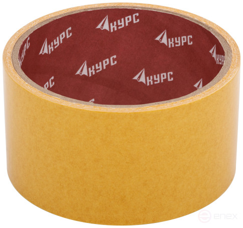 Лента-скотч клейкая двусторонняя 48 мм х 5 м