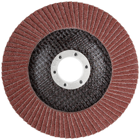 Круг лепестковый торцевой плоский 125 мм, P 80