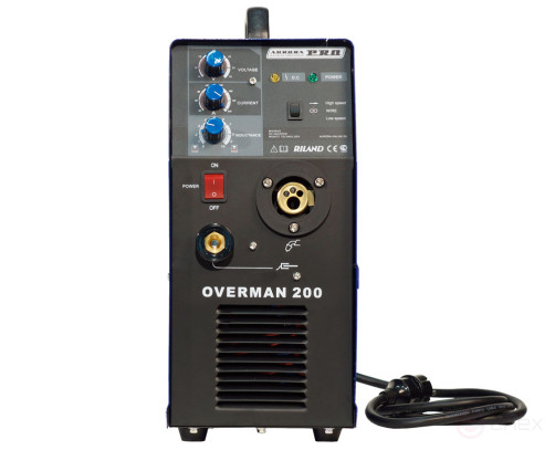 Инверторный сварочный полуавтомат AuroraPRO OVERMAN 200 (MOSFET) + аттестат НАКС