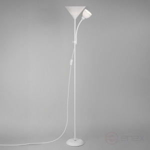 7088-501 Floor Lamp Rivoli Alexandrina 7088-501 Floor Lamp 1 x E27 40W + 1 x E14 40W White
