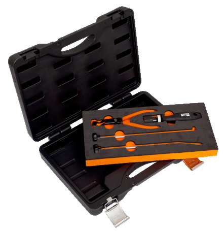 Kit for removing and installing pad brake springs