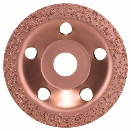 Carbide cup grinding circle 115 x 22.23 mm; medium-sized, flat.