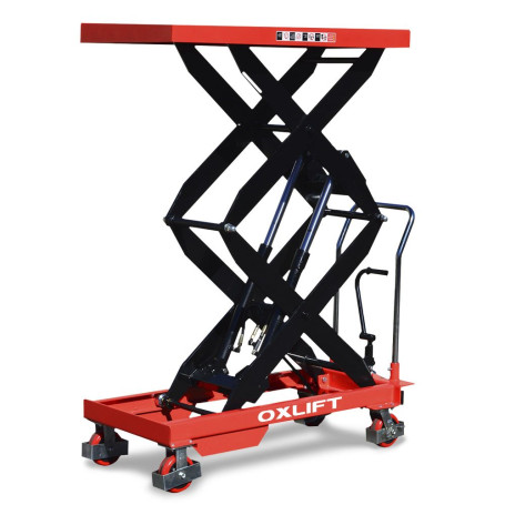 Hydraulic lifting table OX FD-15 OXLIFT 150 kg 1260 mm 700/450/35 mm