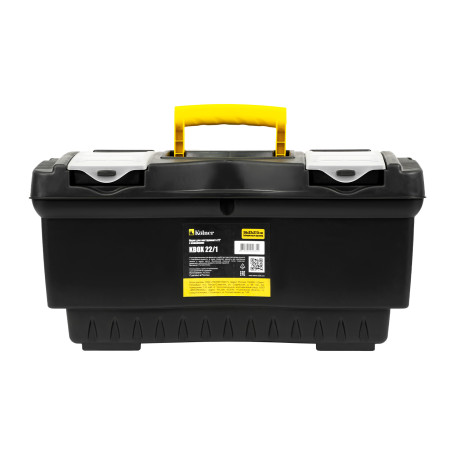 KOLNER KBOX 22/1 plastic tool box with valves