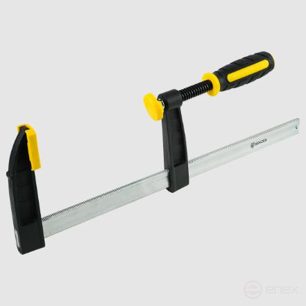 Струбцина F-образная 80*300 мм, зажим до 270 кг BERGER BG1936