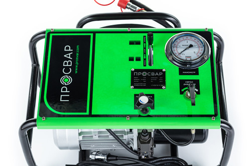 The device for butt welding of HDPE pipes PROSVAR S 500