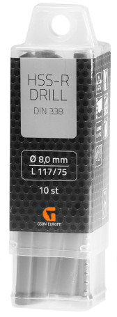 Сверло спиральное HSS-R 11,5 мм 5шт