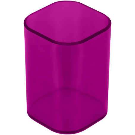Stand-glass STAMM "Favorite", plastic, square, tinted purple