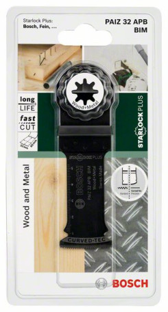 Submersible saw blade StarlockPlus BIM PAIZ 32 APB Wood and Metal 60 x 32 mm