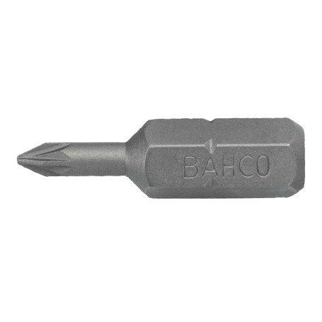 1/4" Bits for Pozidriv PZ1 screws, L=25 mm, 500 piece