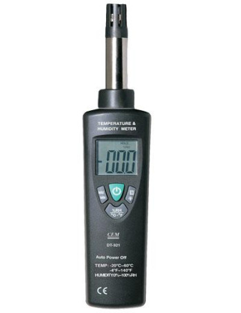 Цифровой Термогигрометр DT-321 CEM Гигро-термометр портативный (Госреестр РФ)
