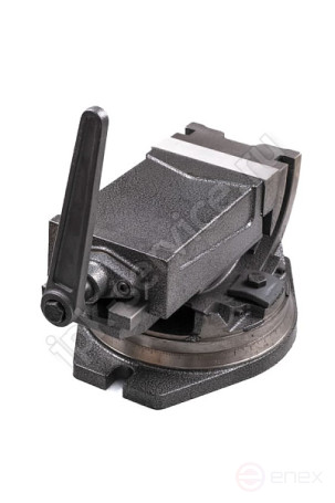 Тиски станочные 125мм глобусные 2-х осевые поворотные Тип 3422 QHK125