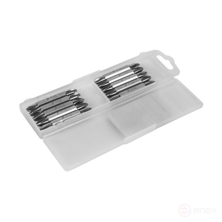 Бита отверточная ПРАКТИКА "Профи" двусторонняя PH-2 / PH-2 х 50мм (10шт),