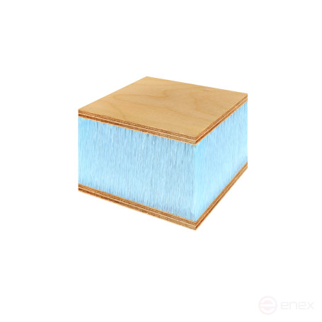 Sandwich Panel 1200x600x62 plywood 6/epps50/plywood 5