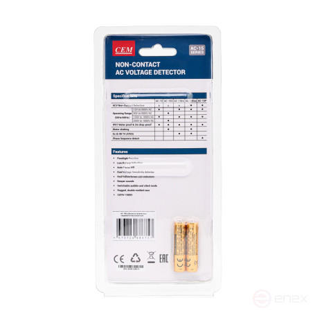 AC-15Exs Contactless AC Voltage Detector