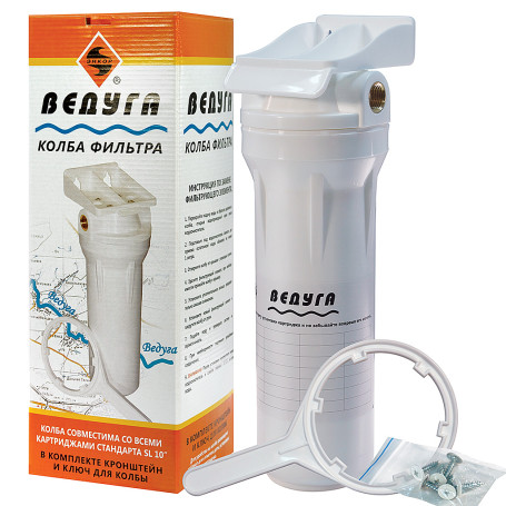 VEDUGA filter bulb 10" 1/2" white