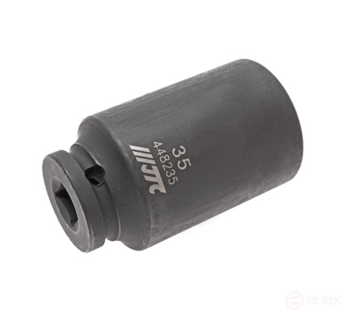 Головка торцевая 1/2" 35мм ударная глубокая L=82мм JTC