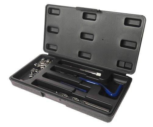 Set of tools and inserts for thread restoration M8x1.25mm L=10.8mm 24 pieces JTC