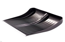 Shovel No. 3 with galvanized bar D=32(515x410) with wooden handle and V-handle