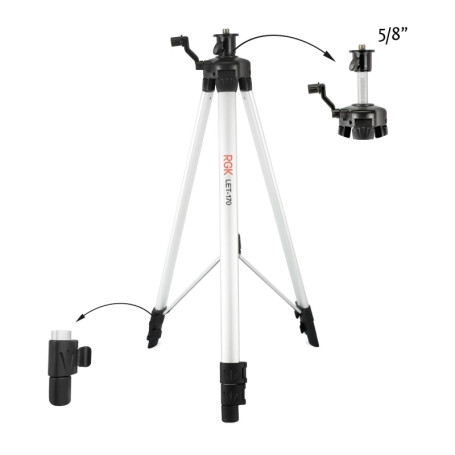 Kit: RGK LP-62 laser level + RGK LET-170 tripod