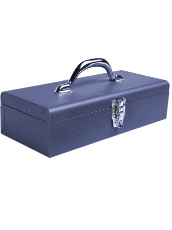 Metal tool box with metal fittings, 355x155x90mm // HARDEN