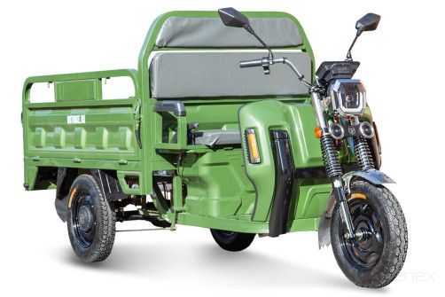Грузовой электротрицикл Rutrike Маяк 1600 60V1000W, темно-зеленый