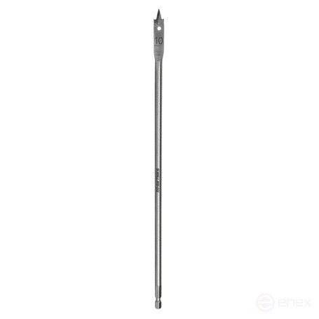 Сверло по дереву перовое ПРАКТИКА 10 х 300 мм (1шт.) блистер (774-092)