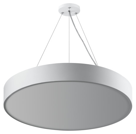 Светильник LED ЭРА Geometria SPO-132-W-40K-088 Ring 88Вт 4000К 8200Лм IP40 800*80 белый подвесной драйвер внутри