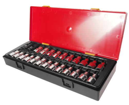 A set of end heads with a 1/2" nozzle (in a case) 25pcs JTC/1