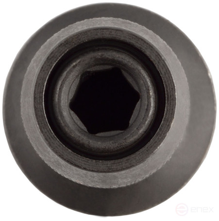 Переход адаптер для бит-вставок ударный 1/2"DR<--<HEX 1/4" (АвтоDело) 44820