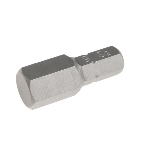 1/4" DR 6-sided 9x25mm S2 JTC Bit