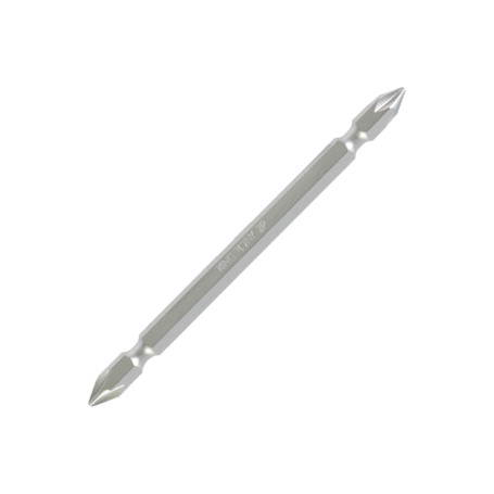 1/4" socket insert (bits), Phillips, PH2, 110 mm, double-sided, for KING TONY 131102P screwdriver