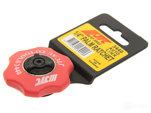 Ключ трещотка 1/4" 72 зуба 23мм d=48мм мини JTC