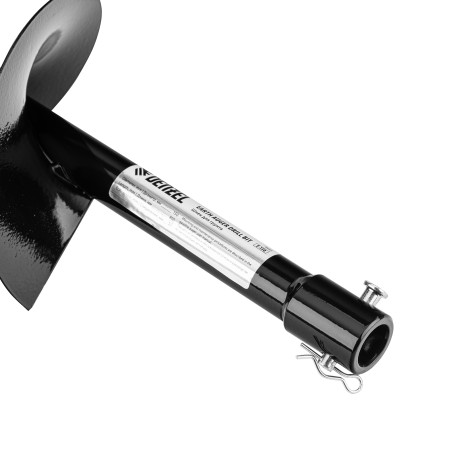 Screw for soil E-150, diameter 150 mm, length 800 mm,connection 20 mm, non-removable knife Denzel